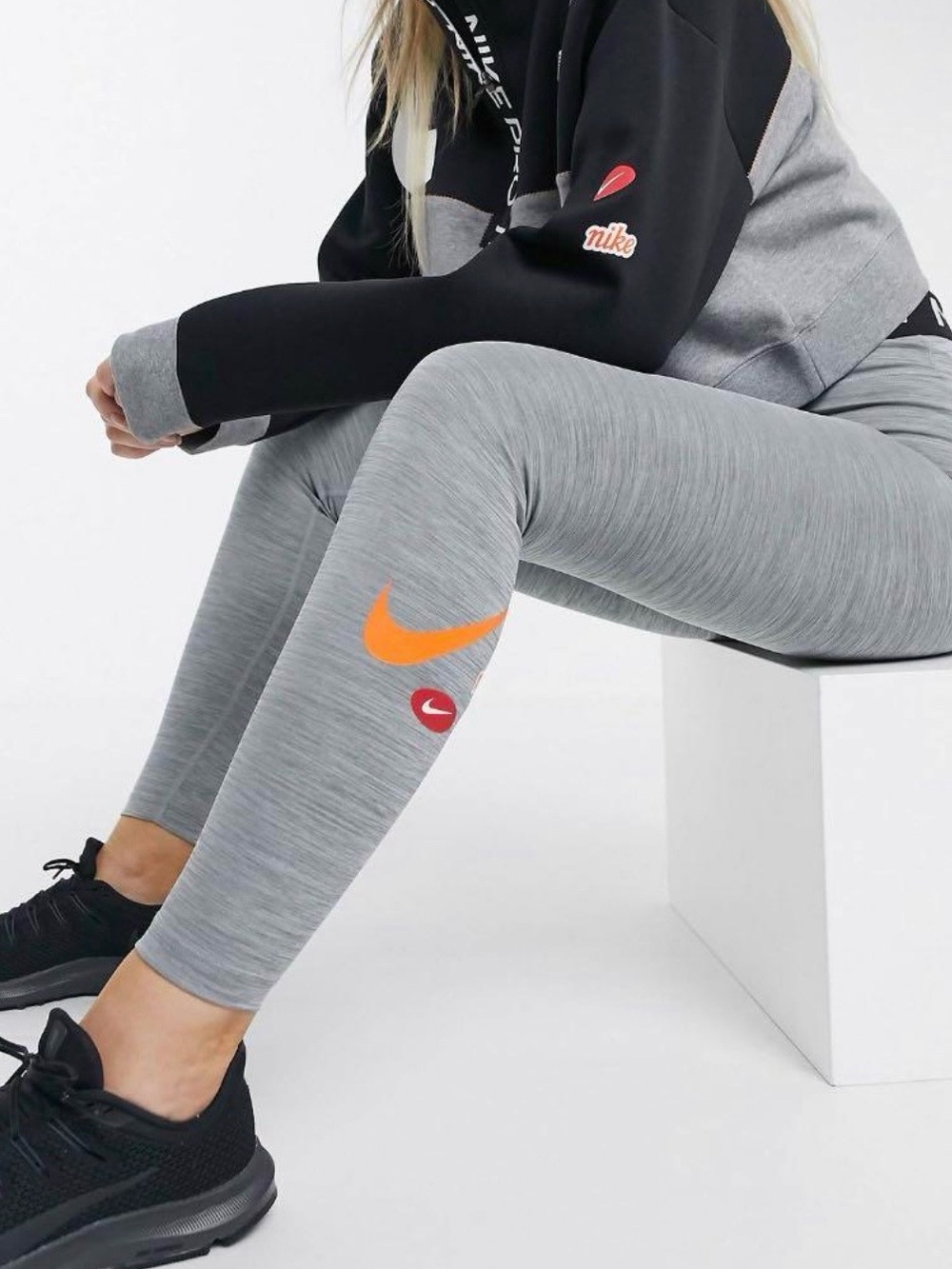 Nike Dri-Fit High-Rise Athletic Leggings-Size Small
